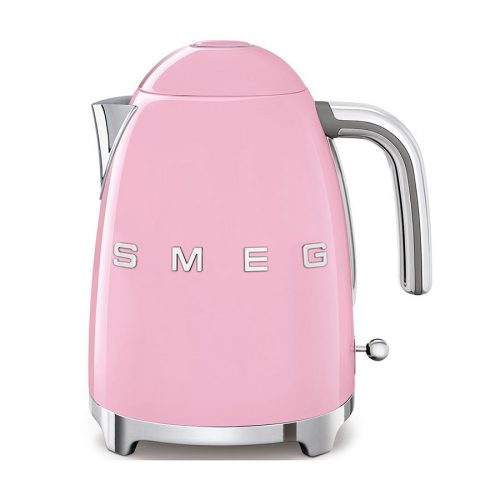 SMEG VÍZFORRALÓ, 50-es évek retro design, 1,7 liter, 2400 W, rózsaszín