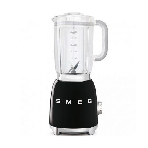 SMEG TURMIXGÉP, 50-es évek retro design, 1,5 liter, 800 W, 4 fokozat, 3 program, fekete