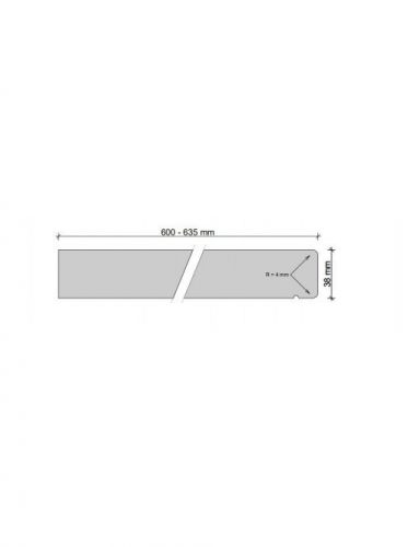 Munkalap I-4130 Brasil marble 3600x600/635x38mm prémium