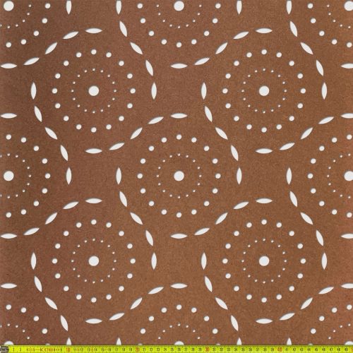 Grezzo natur Hdf DAISYPOP perforációval 1520x605x3mm