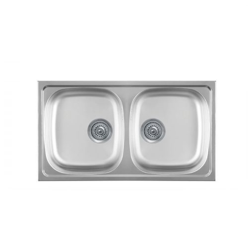 Luna Flex 2D Inox mosogató 770x435/ 165mm 90mm lefolyó 123781