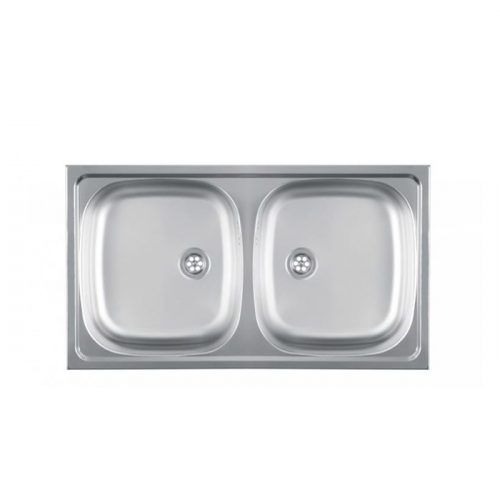 Luna Flex 2D Inox mosogató 770x435/ 165 mm 60mm lefolyó 122688