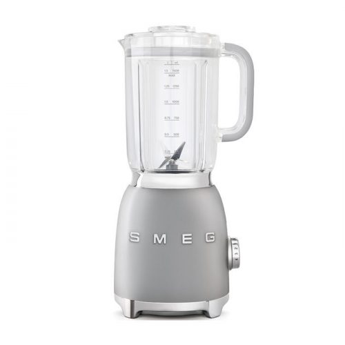 SMEG TURMIXGÉP, 50-es évek retro design, 1,5 liter, 800 W, 4 fokozat, 3 program, ezüst