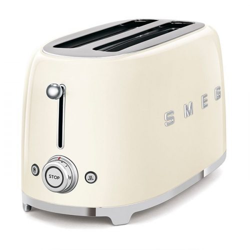 SMEG retro 4-szeletes kenyérpirító, bézs