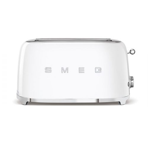 SMEG retro 4-szeletes kenyérpirító, fehér