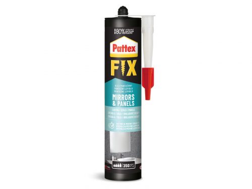 PATTEX FIX MIRRORS>PANELS TÜKÖR RAGASZTÓ KARTUS 440g TÖRTFEHÉR